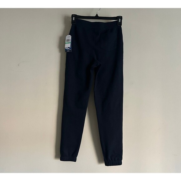 NAUTICA Girl Jogger Pants Size 8 Performance Stretch Navy Blue School Uniform - Picture 2 of 5